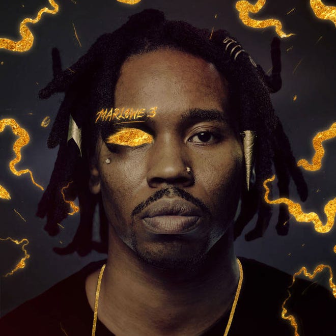 Rapper and lyricist Solemn Brigham of the Wilmington hip-hop duo Marlowe. Their new album comes out Oct. 28.