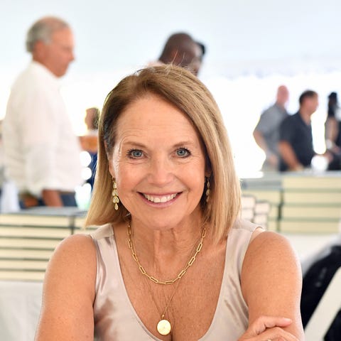 EAST HAMPTON, NEW YORK - AUGUST 13: Katie Couric a