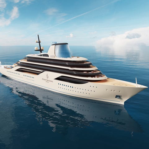 The brand's first yacht will feature 14 decks.