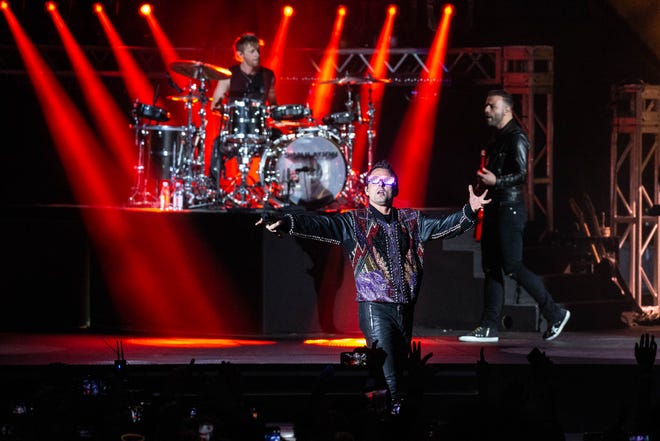 Muse performs at Circuit of the Americas on March 23, 2019.