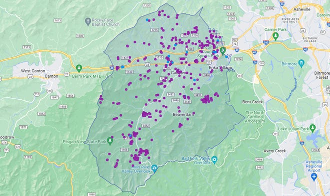 Short-Term Rental Tracker AirDNA data currently shows 380 vacation rentals in the Candler area.