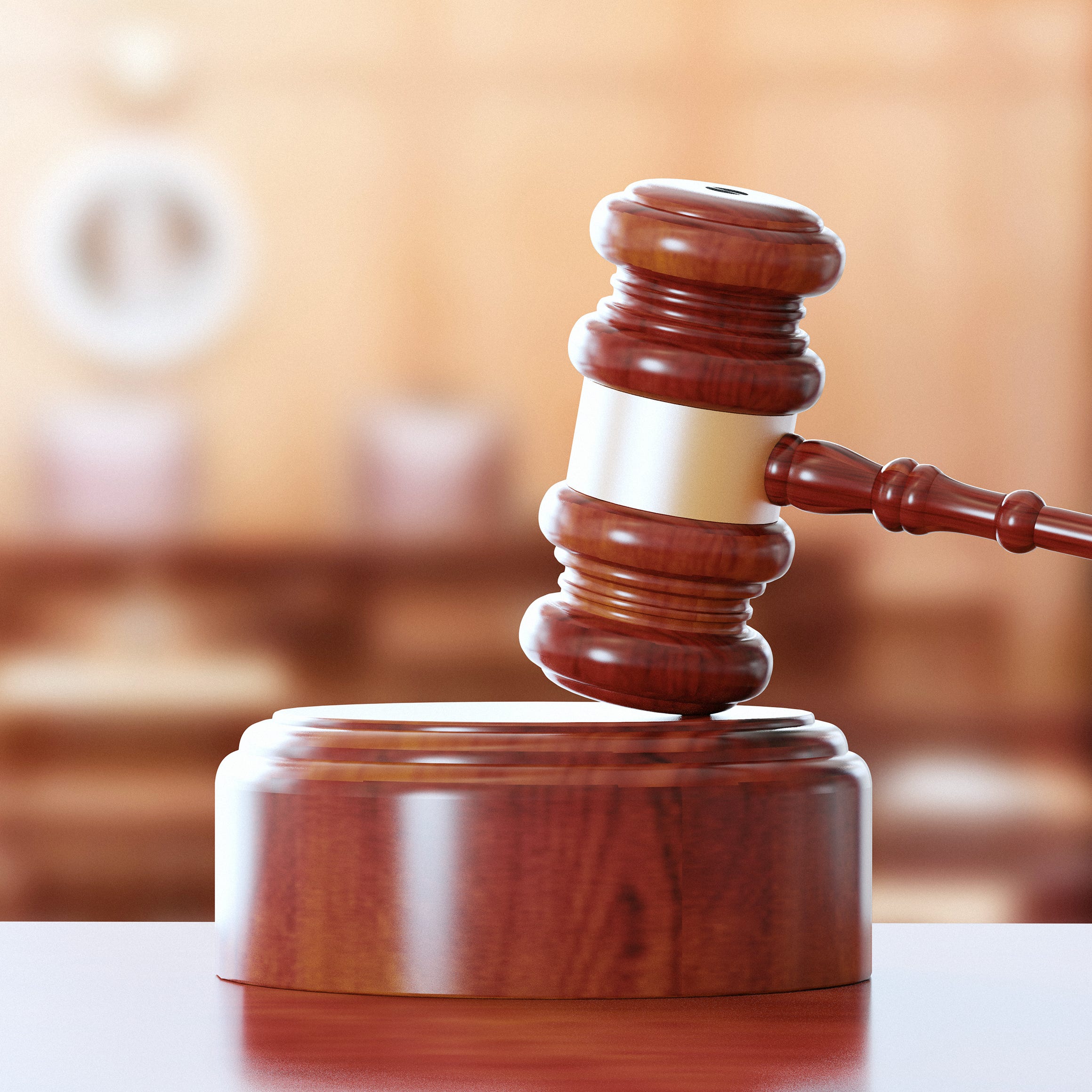 Gavel for judge, law and order