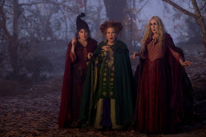 The Sanderson sisters bid farewell in the "Hocus Pocus" sequel.