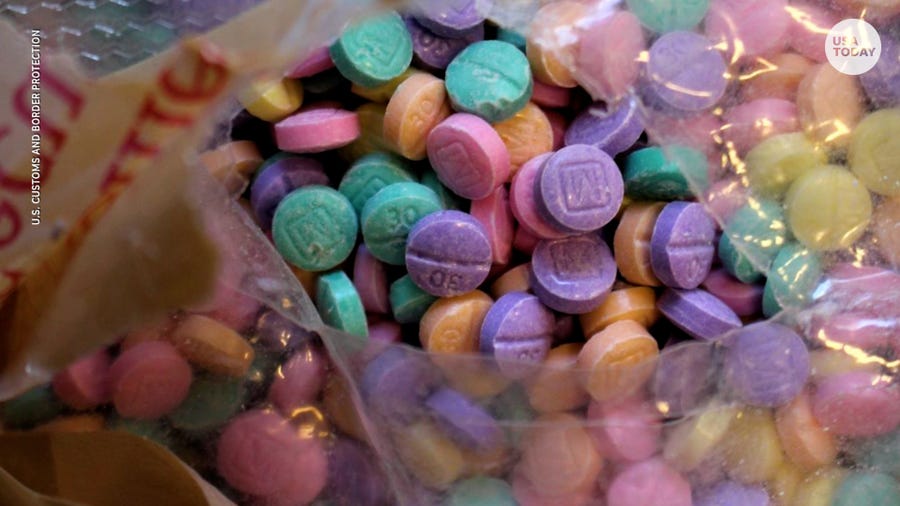 Uncovering the grim truth about 'rainbow fentanyl' as overdose cases surge through the US