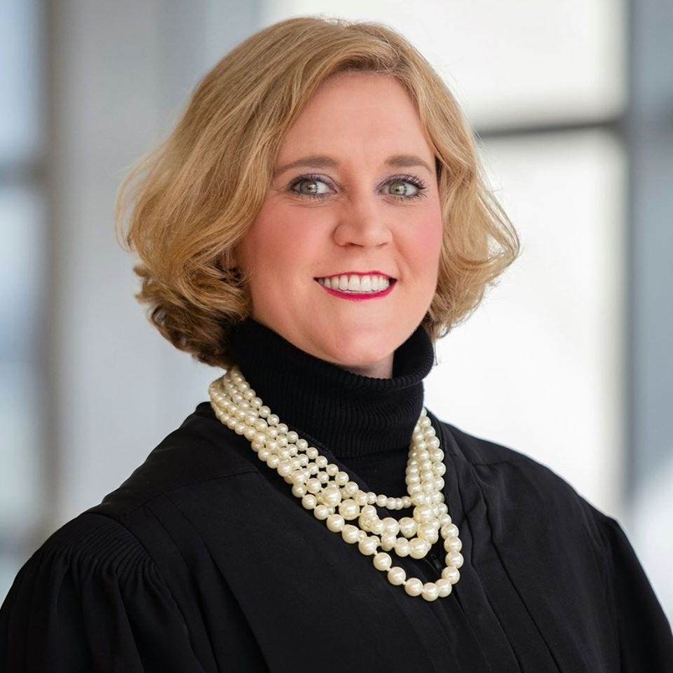 Franklin County Common Pleas Court Judge Colleen O'Donnell, a Republican, is running for reelection in 2022 against Democrat Andria C. Noble.