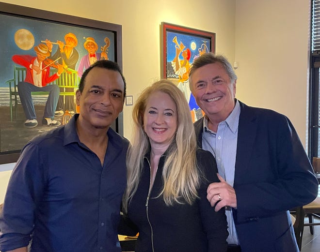 Jon Secada, Jody Schwarz and Gerard Schwarz, who have teamed up for a rewrite of Prokofiev's 'Peter and the Wolf.'