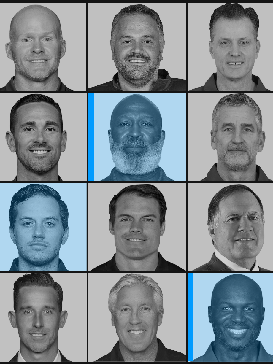 NFL coaches illustration