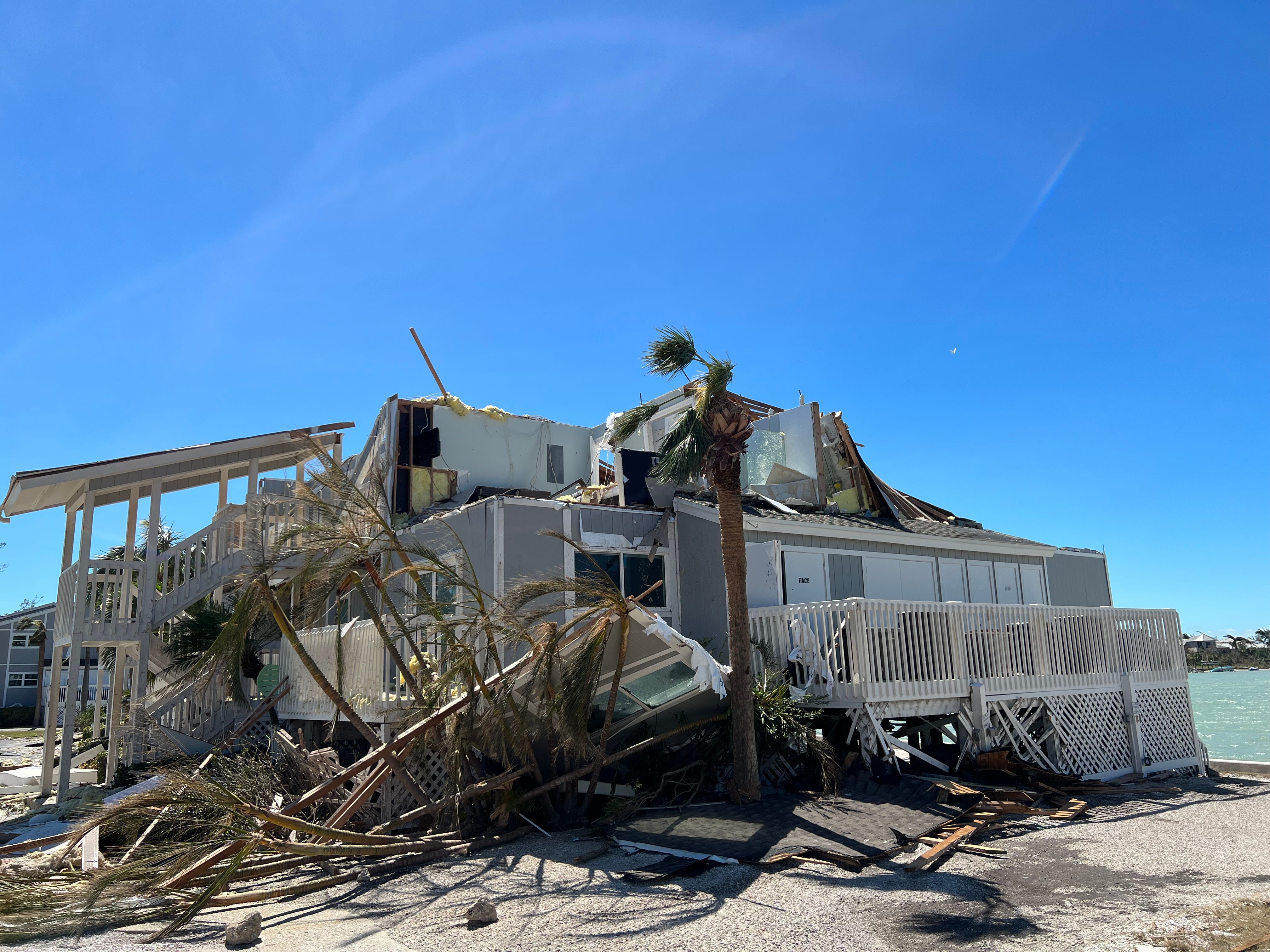 Historic Boca Grande Florida slammed, but not destroyed, by Hurricane Ian