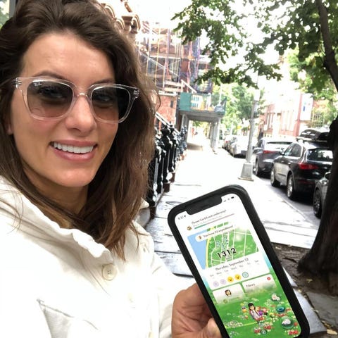 Jen Widerstrom shows off her step count on Pikmin 