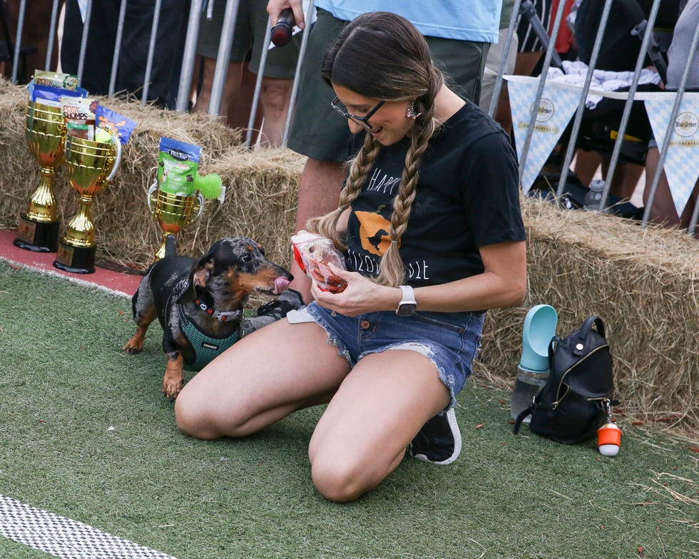 The City of Port St. Lucie held the third annual Wiener Dog Race as part of its annual Oktoberfest celebration on Saturday, October 1, 2022, at the MIDFLORIDA Credit Union Event Center in Port St. Lucie.
