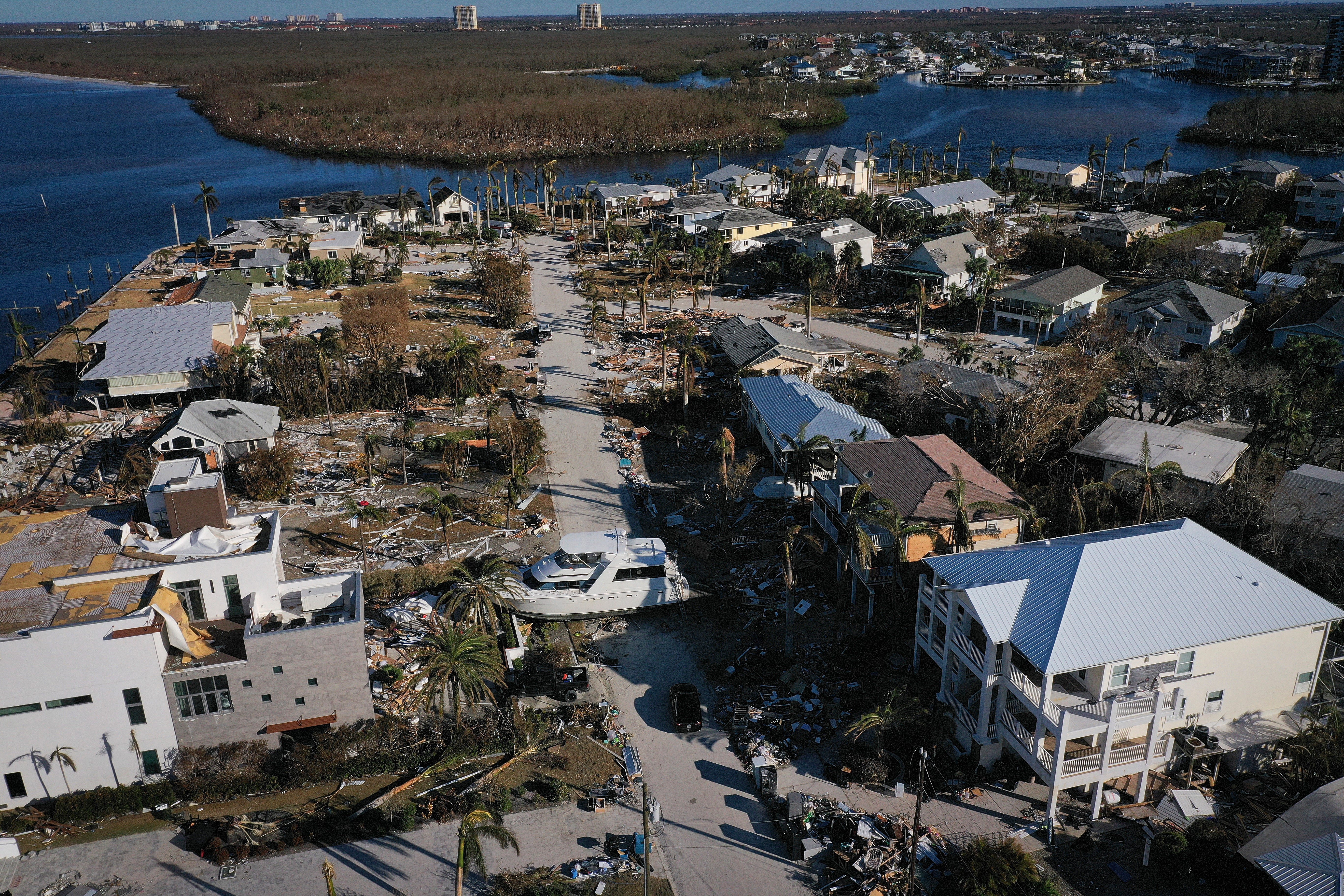 Watch: Video shows destruction left by Hurricane Ian in Florida