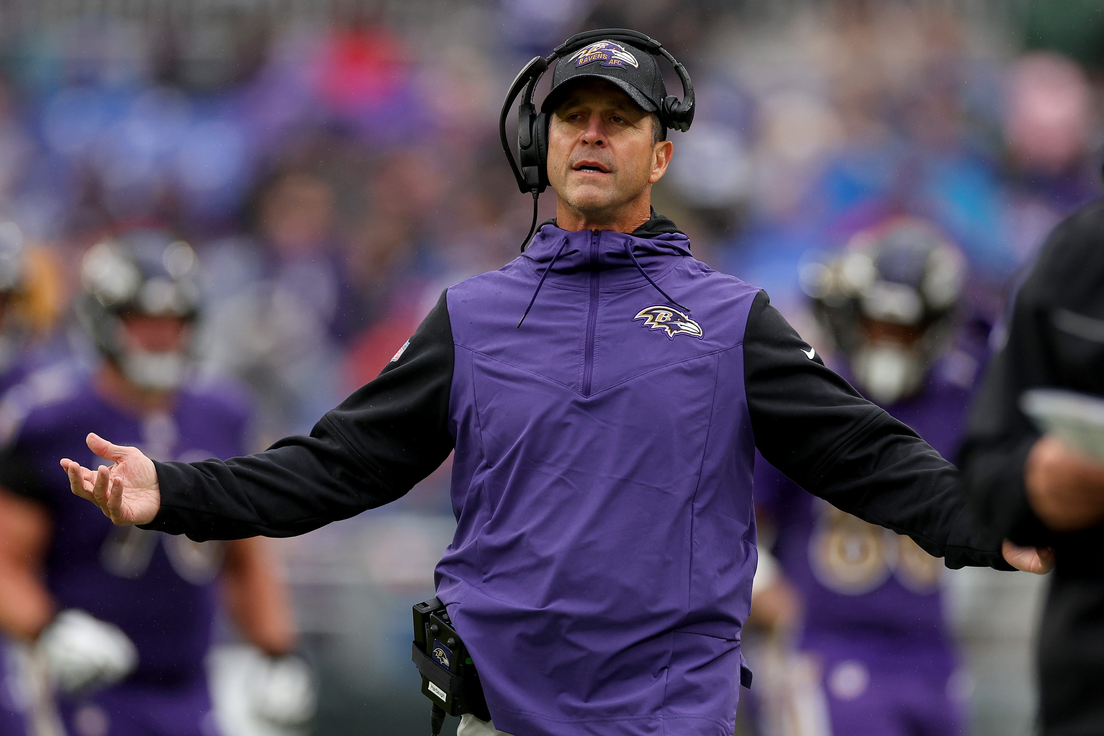 After Marcus Peters' sideline outburst, Ravens defend John Harbaugh's 4th-down decision
