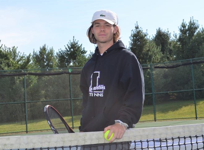 Lakeview senior Xander Renker is playing his final tennis season with the Spartans with a heavy heart after losing his father and former coach Corey Renker, who died unexpectedly last April.