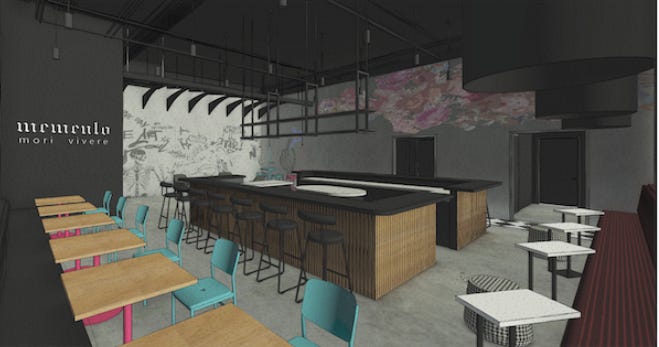 A rendering of Memento Zero Proof, which is slated to open at 8701 E. 116th St., Fishers, in early 2023.