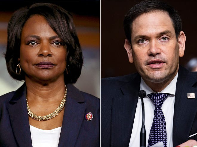Republican U.S. Sen. Marco Rubio holds a lead over his Democratic rival, Val Demings, a month before Election Day.