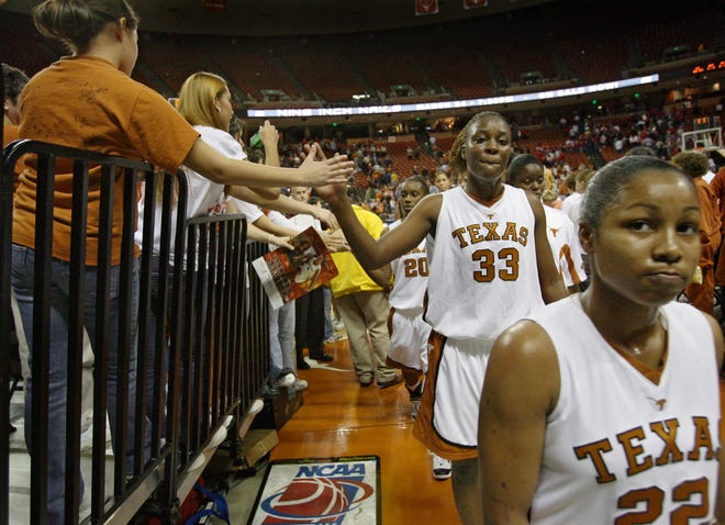 Former Texas star Tiffany Jackson is one of only three UT women's basketball players to be a three-time All-American. She played nine years in the WNBA. Jackson died Monday at age 37 after a battle with cancer.