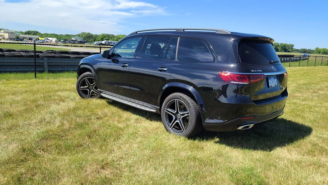 With three rows of seats, the Mercedes GLS SUV can comfortably seat six.
