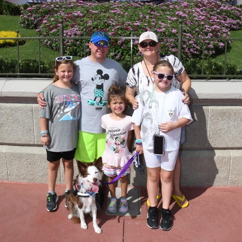 Nina Byrd and her family visit Walt Disney World's
