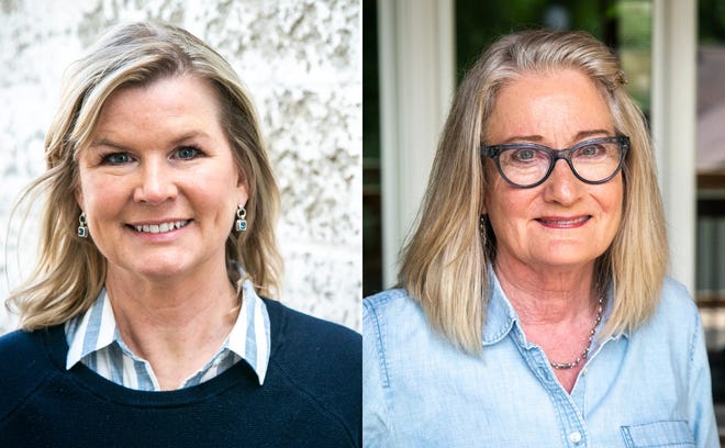 Republican Heather Hora (left) and Democrat Eileen Beran (right) are running against eachother in 2022 for Iowa House District 92 in Johnson and Washington counties.