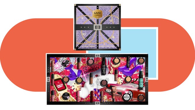 Build up or replenish your makeup stash with the NYX 24 Day Advent Calendar