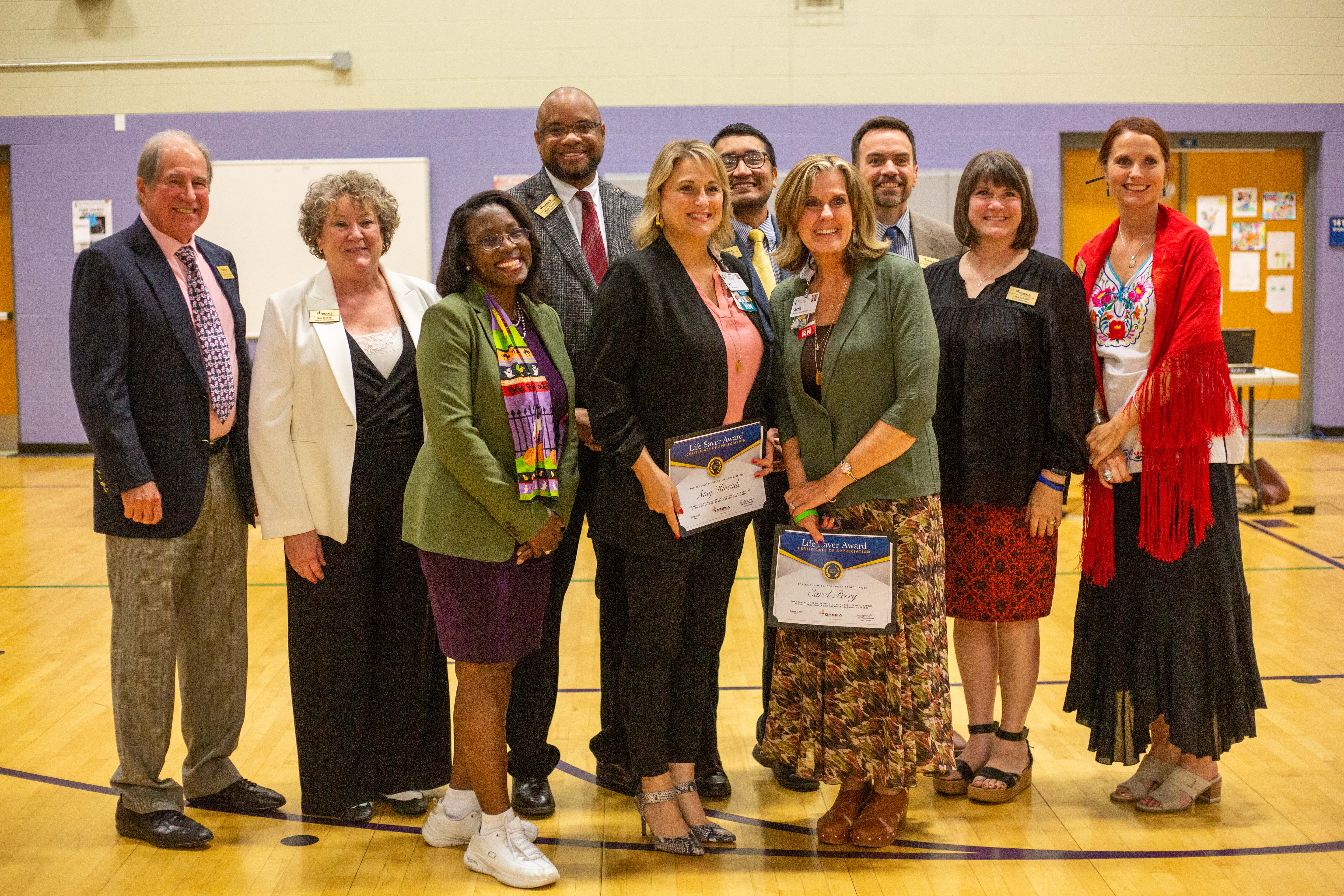 Stormont Vail nurse administrators help save TCALC student's life