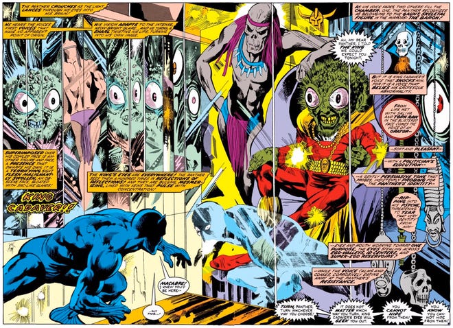 Stunning layouts and spectacular artwork were hallmarks of the