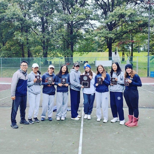 The Chatham girls tennis team captured its ninth straight Morris County Tournament title on Tuesday, Oct. 4, 2022 at Centercourt Athletic Club in Chatham.