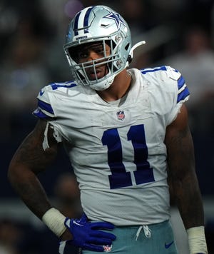 Micah Parsons has 17 sacks in 20 NFL games played for the Cowboys.