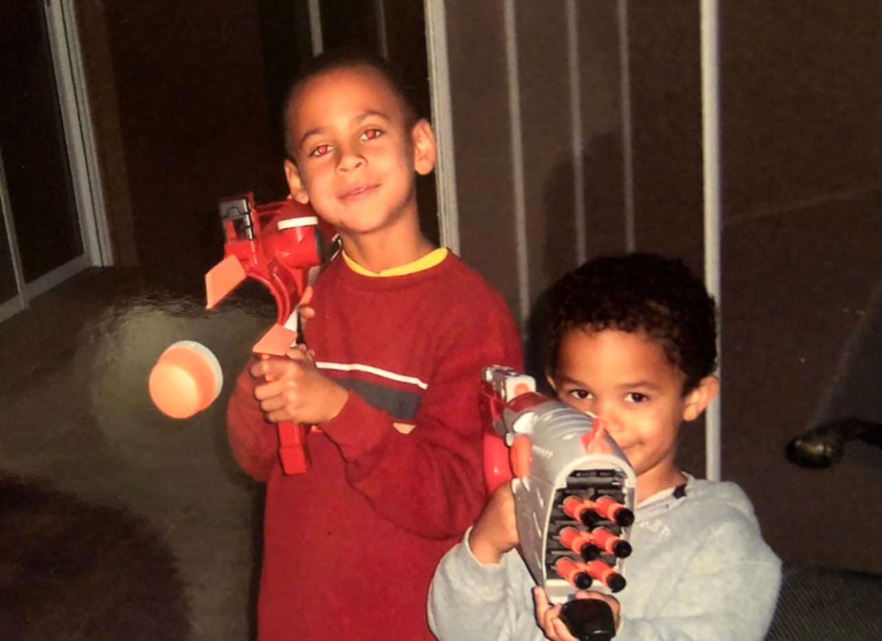 Michael Pittman Jr. and his brother, Mycah, were close growing up before they both starred at as PAC-12 wide receivers at USC and Oregon, respectfully.