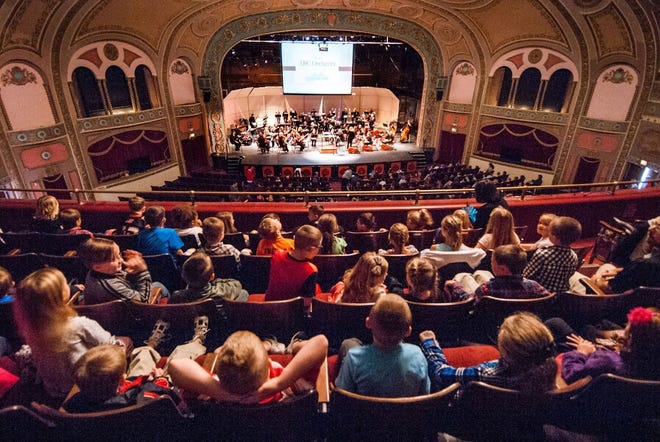 The Mansfield Symphony Orchestra annually holds free education concerts for elementary students as part of the MSO’s Operation Bridge Building (OBB) program.