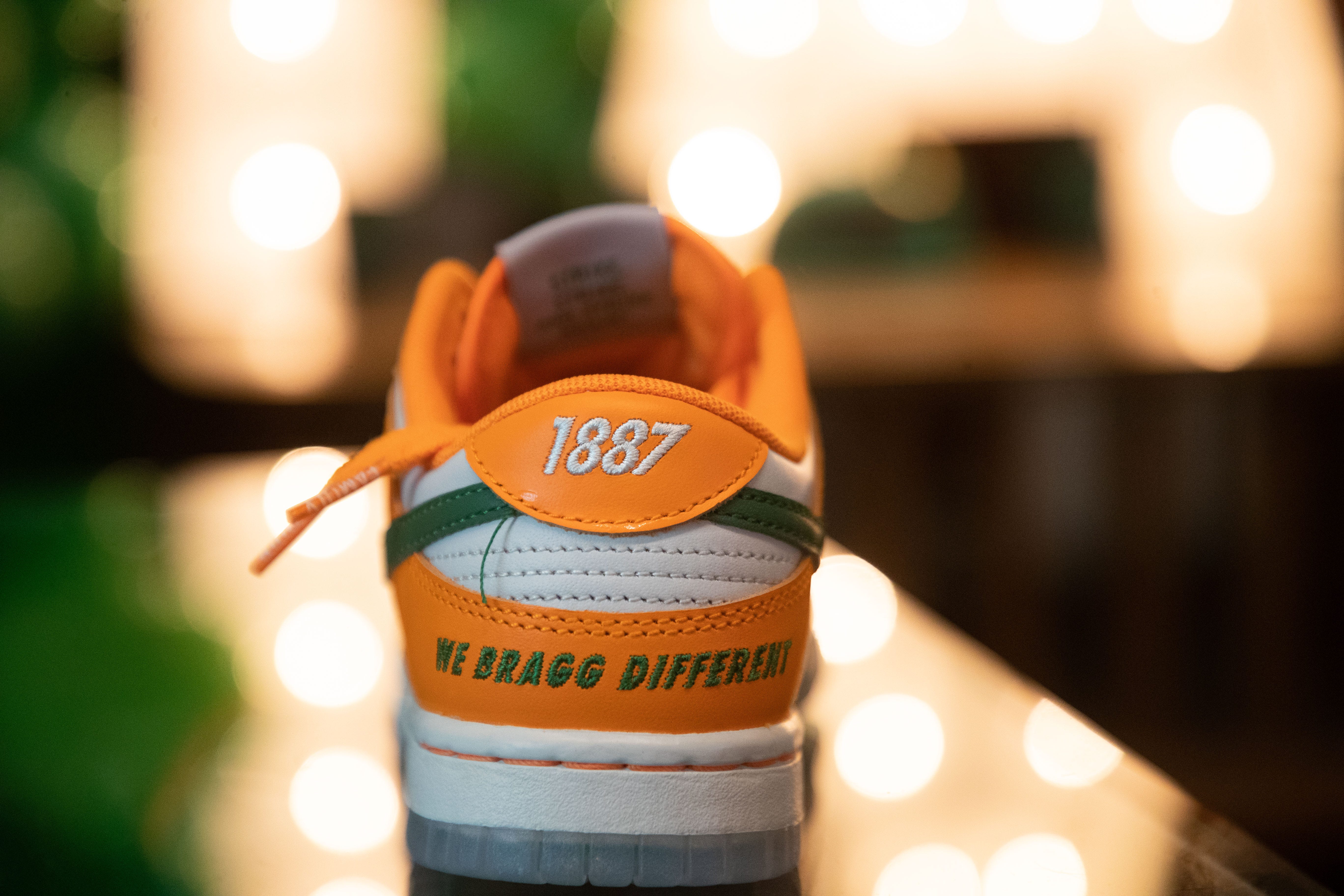 FAMU Nike Dunk Low sneakers launch at Tallahassee APB