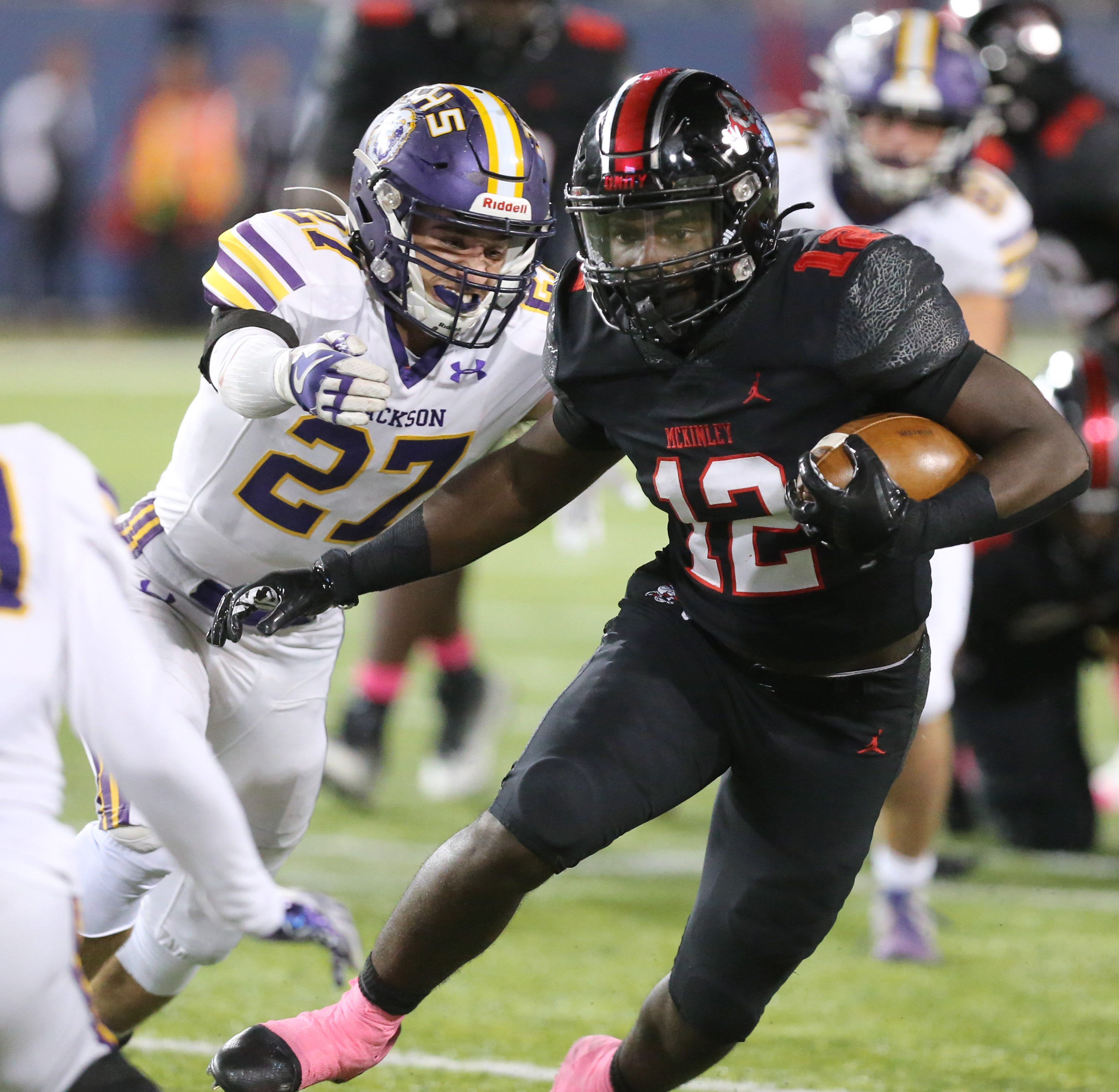 Canton McKinley football beats Jackson