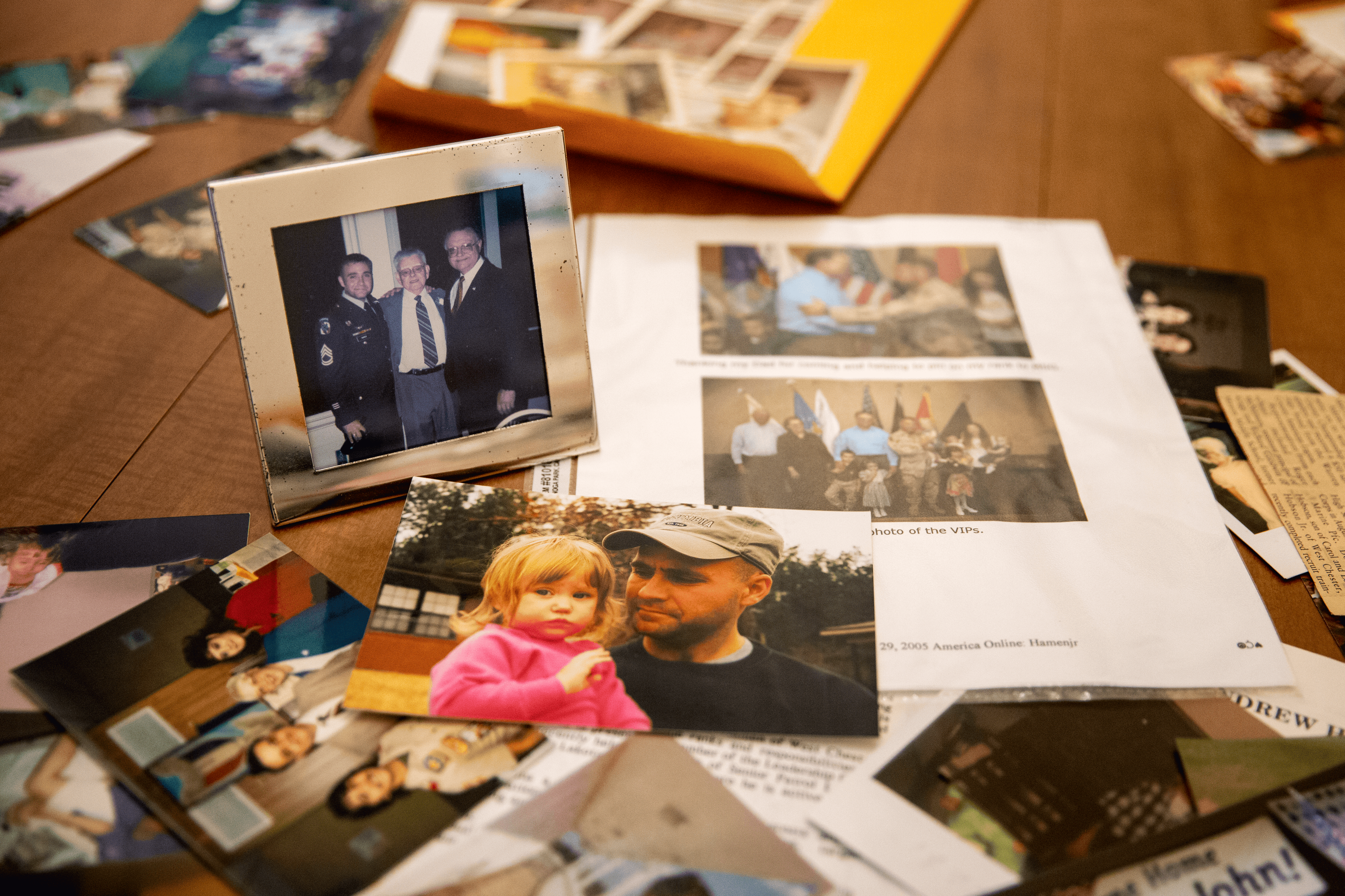 Photos of John Hamon III from his family.