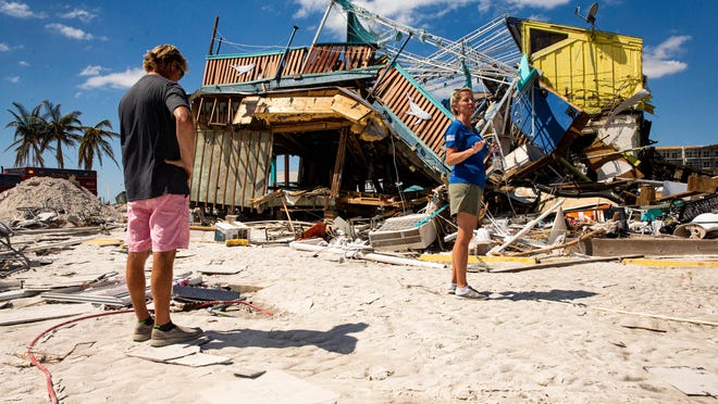 Hurricane Ian camera in Florida falls underwater in viral ...