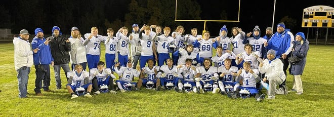 The Inland Lakes football team clinched a second straight Ski Valley 8-Player Conference championship after capturing a 36-6 victory at Pellston on Friday night.