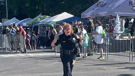 New Philadelphia police officer runs half marathon to honor the fallen