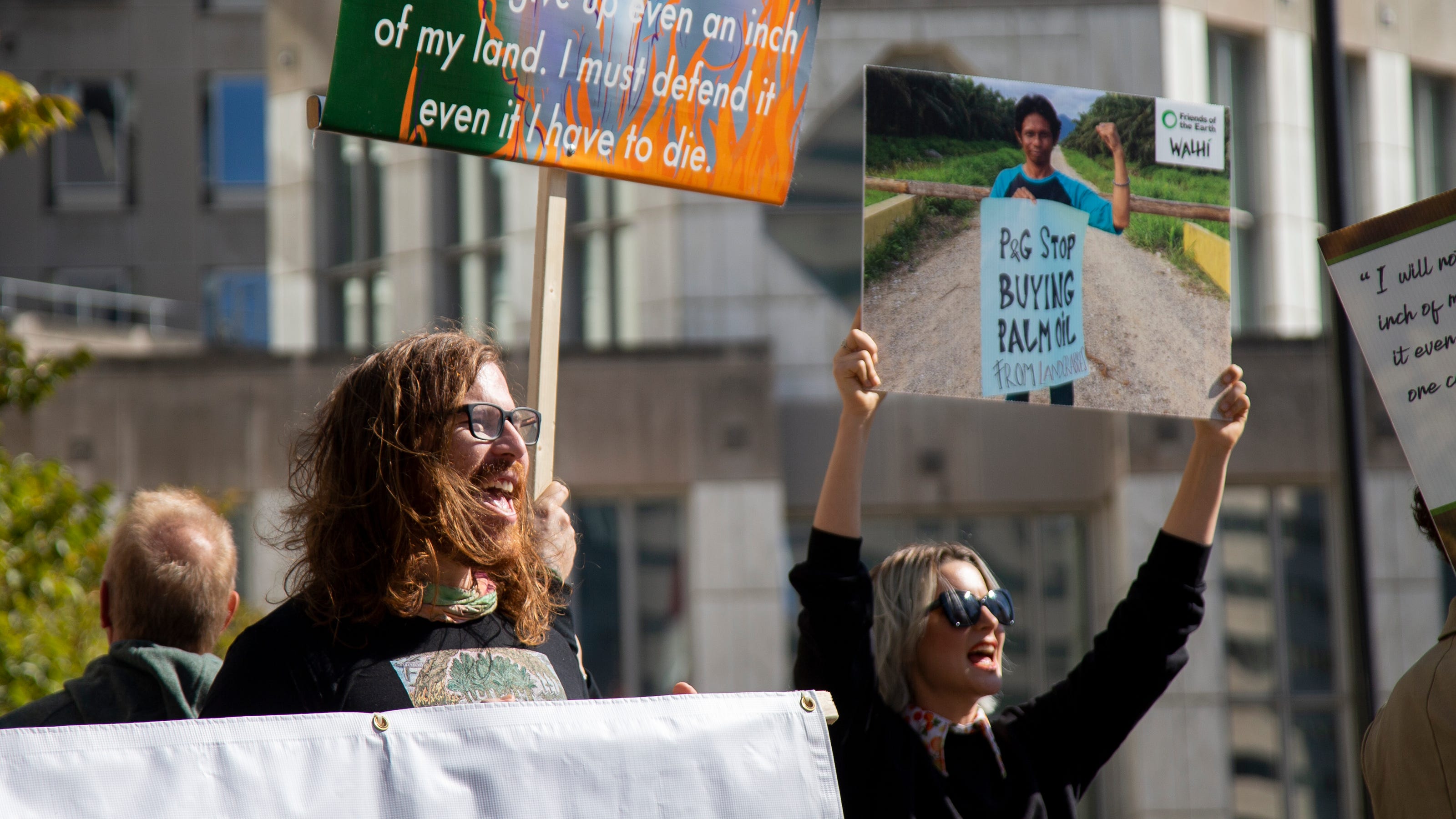 P&G heirs protest environmental impact at Cincinnati headquarters