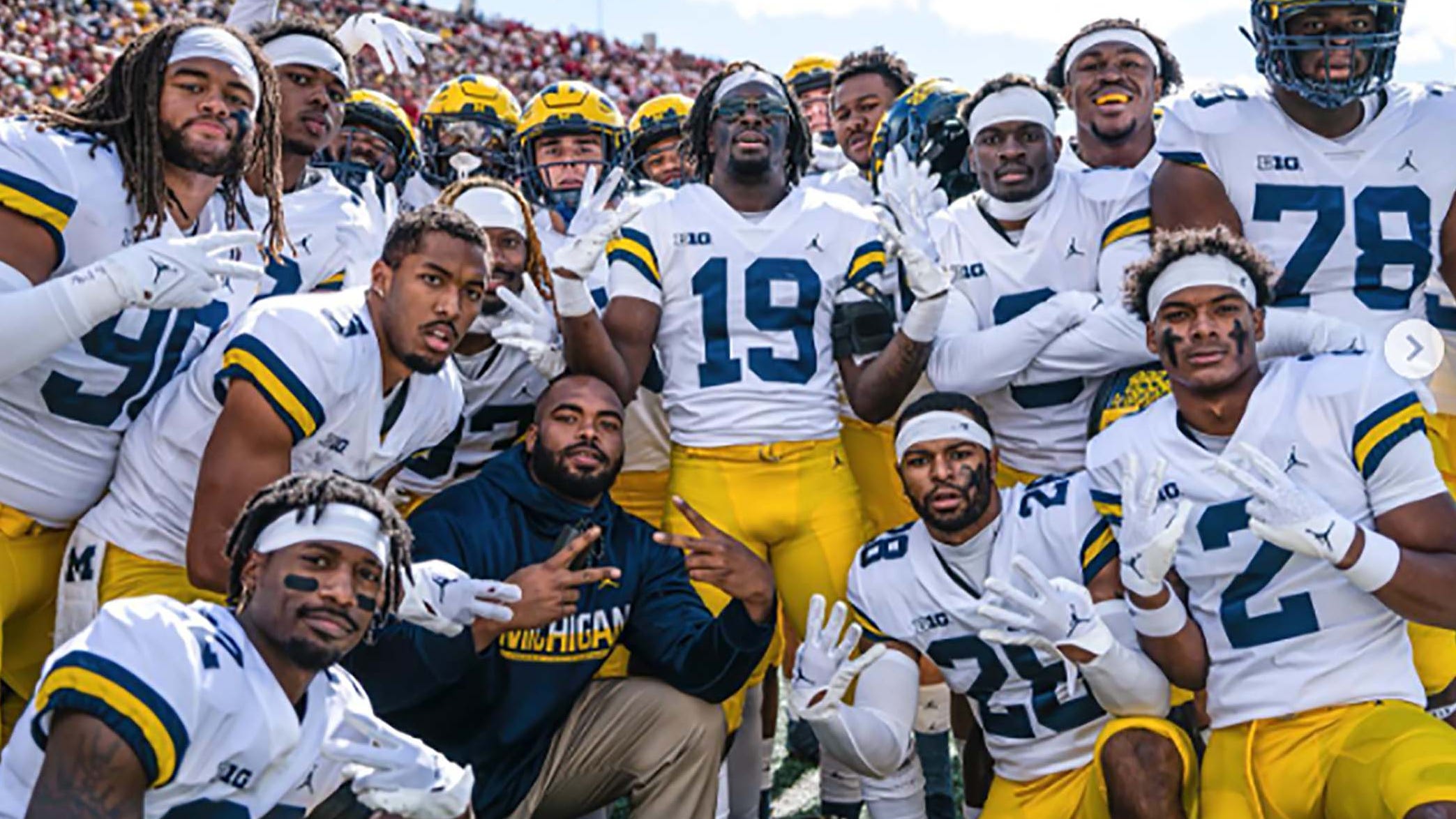 Michigan football's turnover celebration boasts Detroit flavor