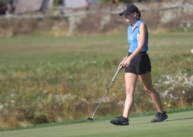 Ontario's Brooklyn Adkins earned first team All-MOAC honors for the 2022 golf season.