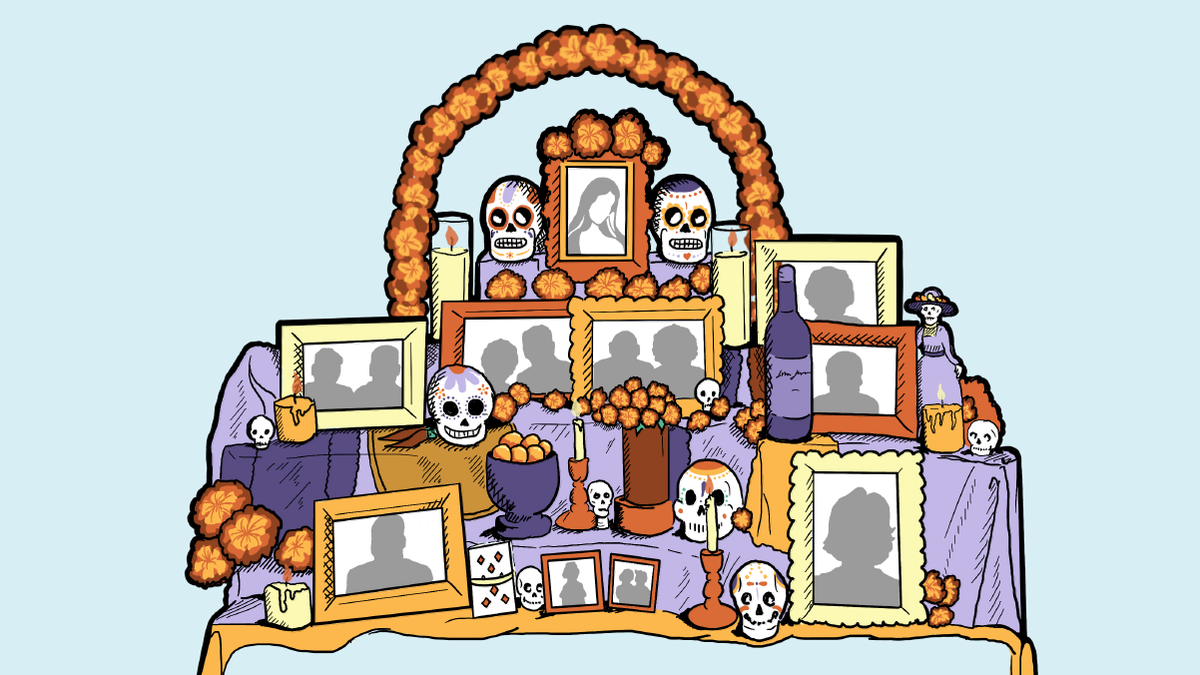 Day of store the dead cartoon