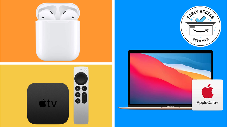 Get killer deals on Apple AirPods, MacBooks, Apple TV devices and more during Amazon's Prime Early Access sale.