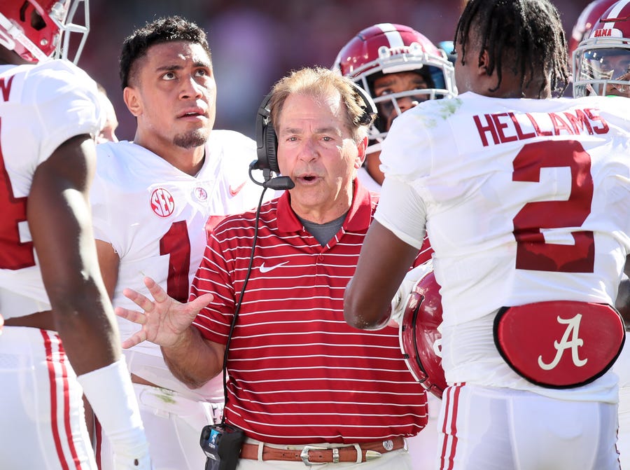 Nick Saban, Alabama: $10,957,000
