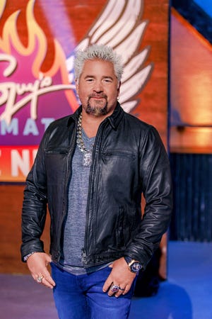 Food Network chef Guy Fieri, actor Emilio Estevez and other celebrities surprise Jeff Ruby during his 75th birthday celebration Wednesday night.