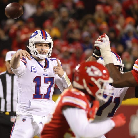 Josh Allen and the Bills will square off against t