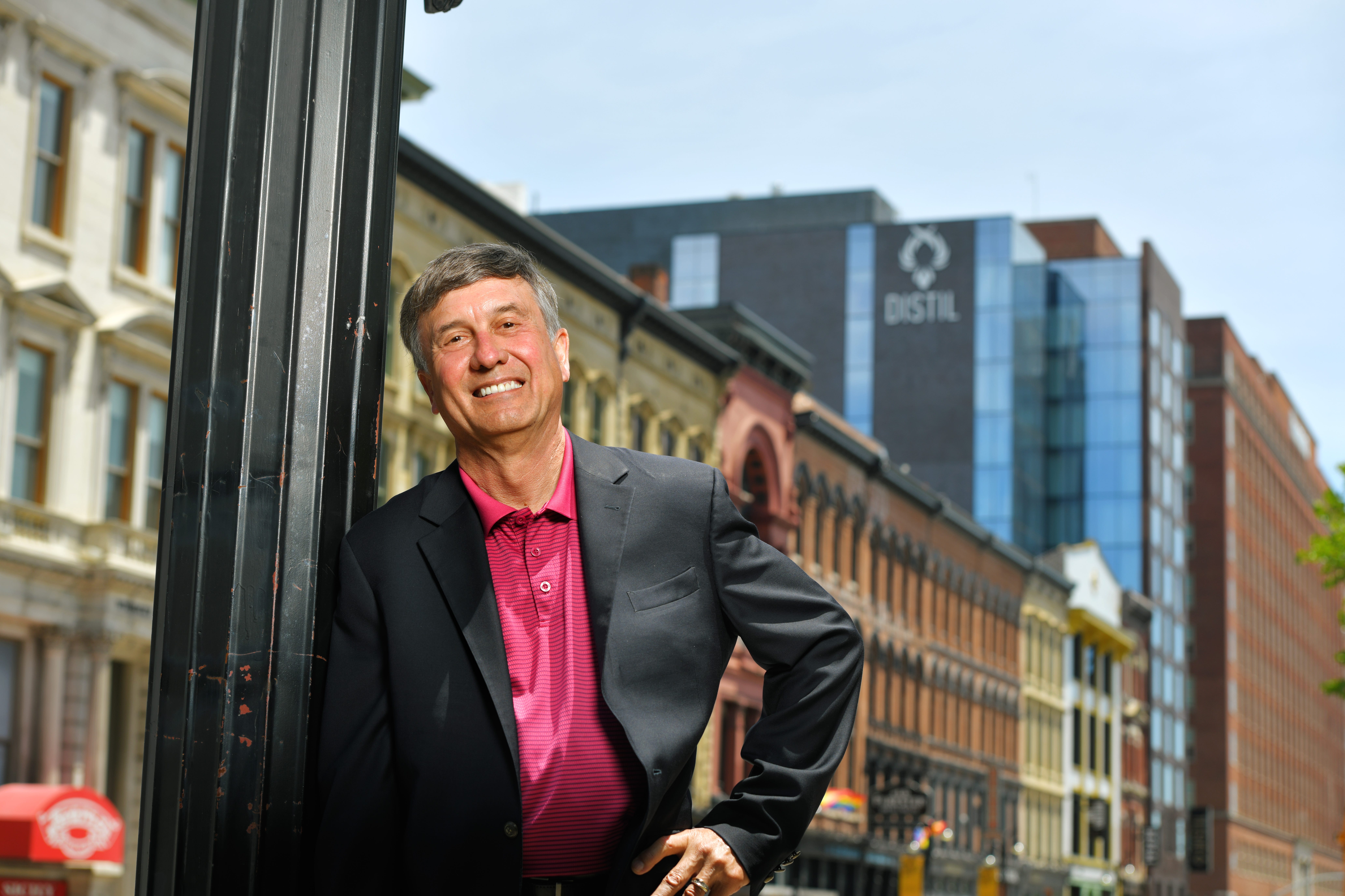 Louisville mayoral election Bill Dieruf highlights family, experience