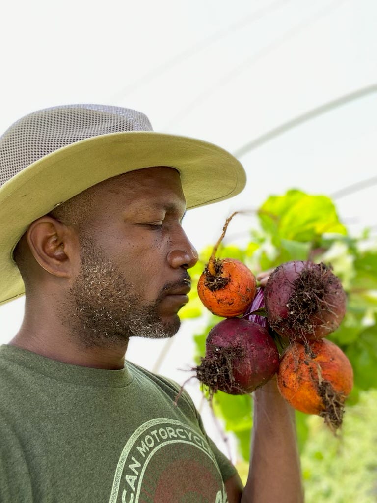 Howard Allen runs Faithful Farms in North Carolina.