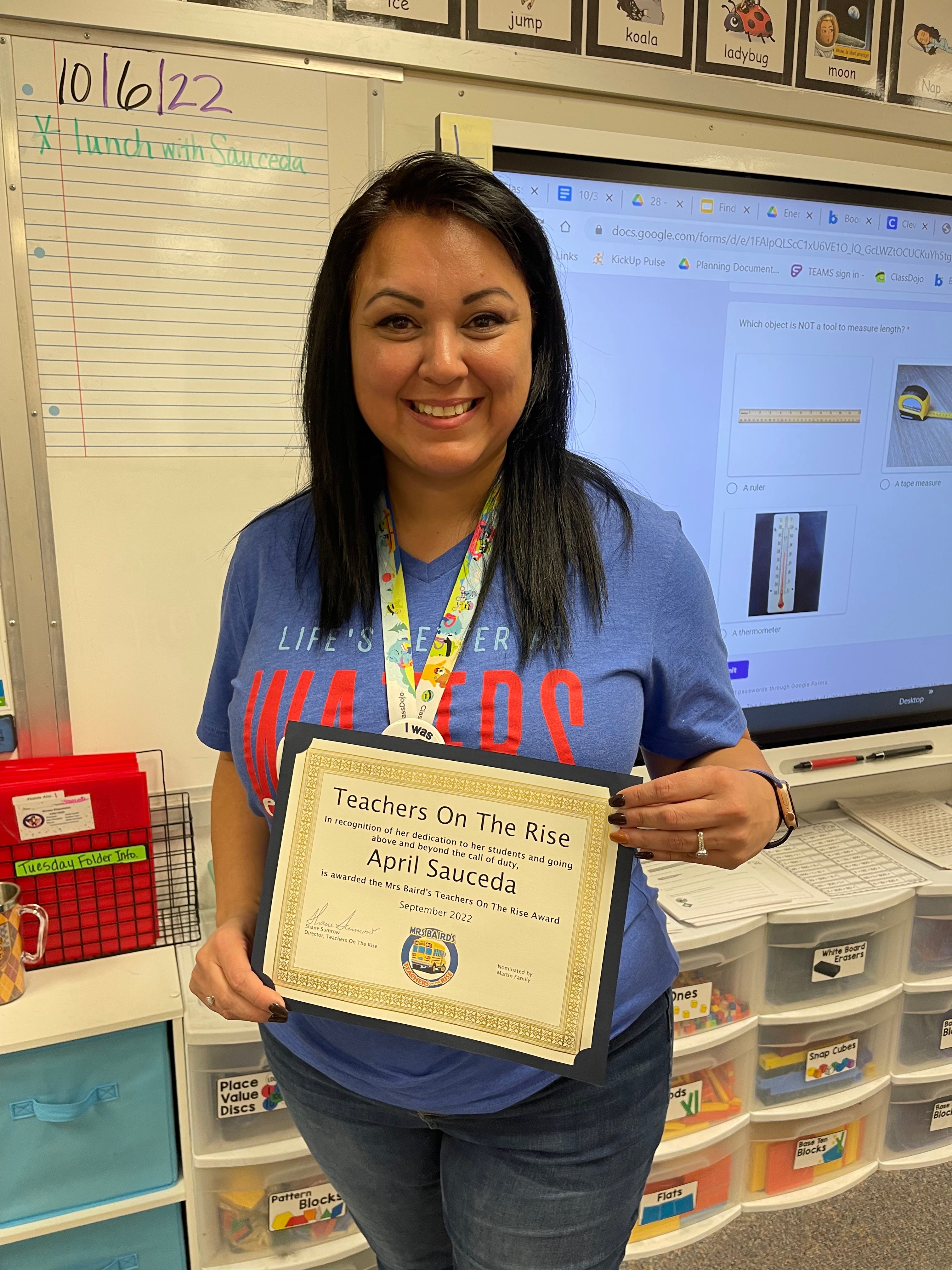 Lubbock ISD educators named as September Teachers on the Rise