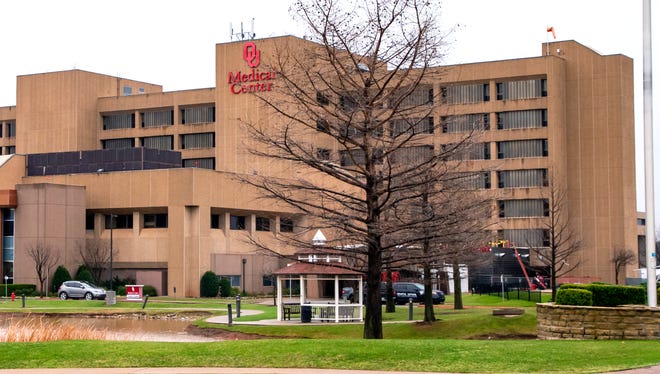 OU Medical Center in Oklahoma City is pictured Tuesday, March 17, 2020.