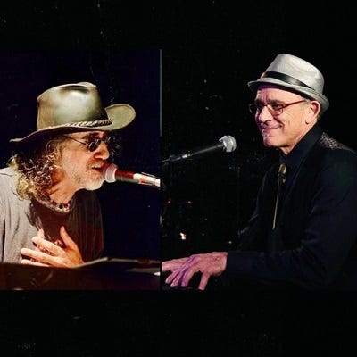Pianists and songwriters  BJ Leiderman and Kenny White perform Oct. 20, 2022, at the University of Notre Dame’s DeBartolo Performing Arts Center.