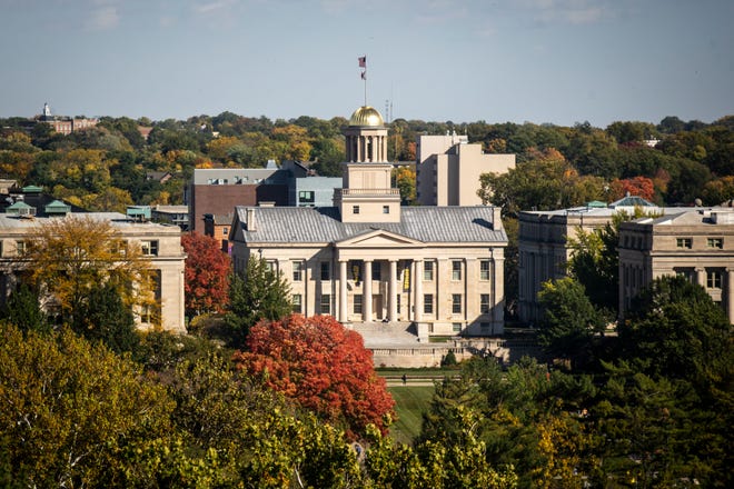 Iowa's first Capitol is a landmark on the University of Iowa campus in Iowa City.